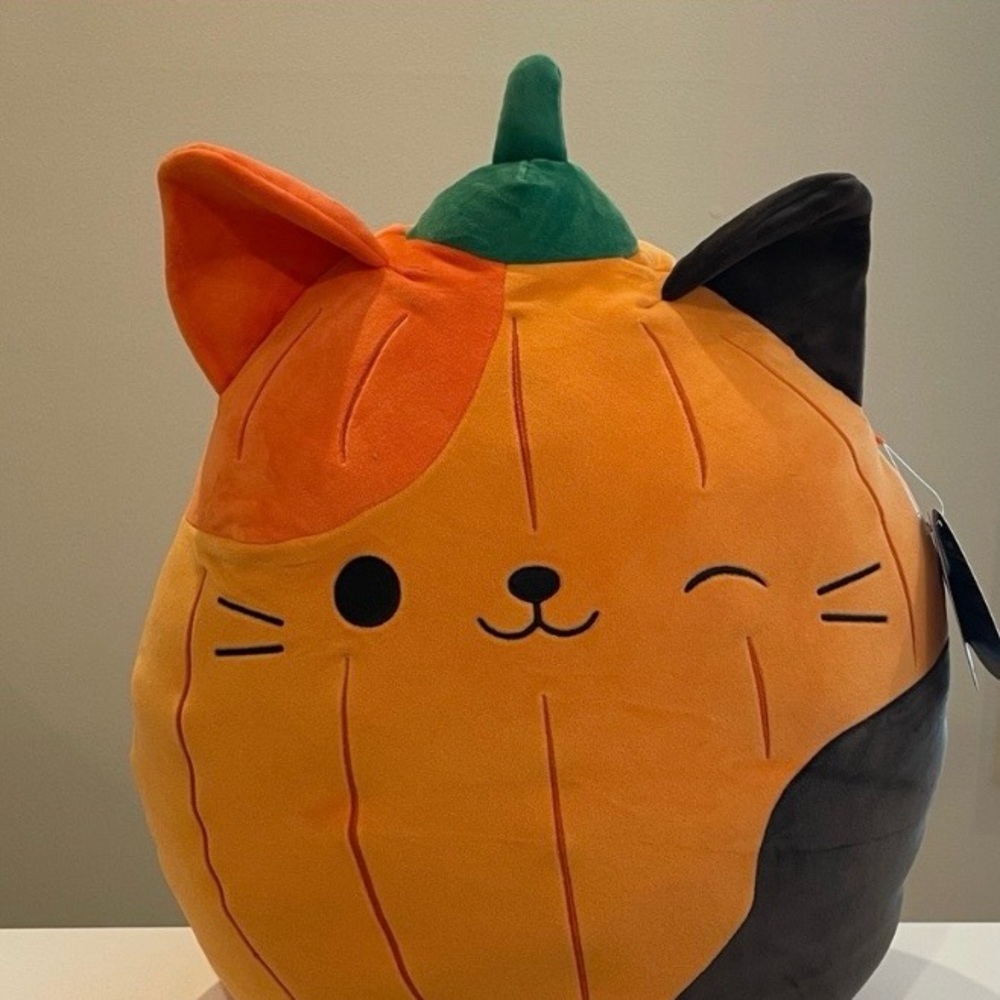 Cute Orange Cat Plush Toy - Picture 6 of 6